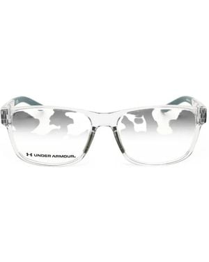 Under Armour 5080 Rectangle-Frame Glasses - White