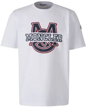 Moncler ロゴ Tシャツ - グレー