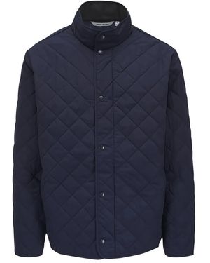 Peter Millar Diamond-Quilted Jacket - Blue