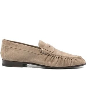 Tagliatore Mocassins À Fronces - White
