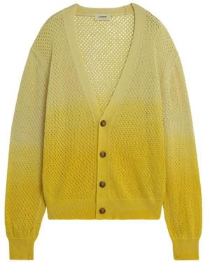 A PAPER KID Cardigan - Gelb