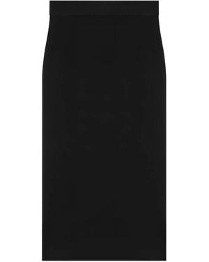 Saint Laurent Wool Skirt - Black
