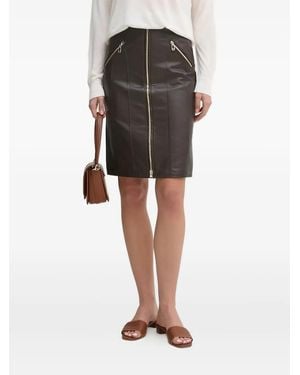 Joop! Jupe En Cuir - Noir