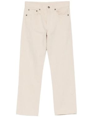 R13 Straight-Leg Jeans - White