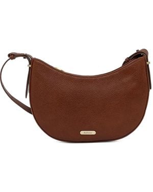 Barbour Sorrel Leren Crossbodytas - Bruin