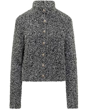 Ba&sh Carla Buttoned Cardigan - Grey