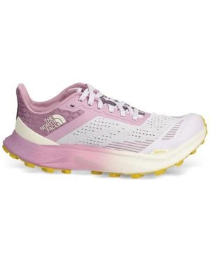 The North Face Logo-Print Performance Trainers - Pink