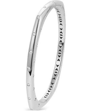 FULLORD 18K Ghost Bangle Bracelet - White