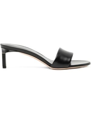 Tom Ford Leather Mules - White