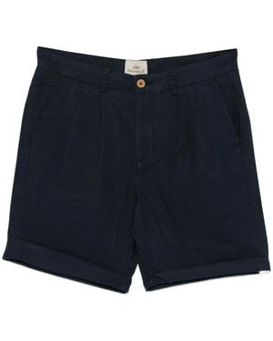 Peninsula Bermudas Con Pinzas - Azul