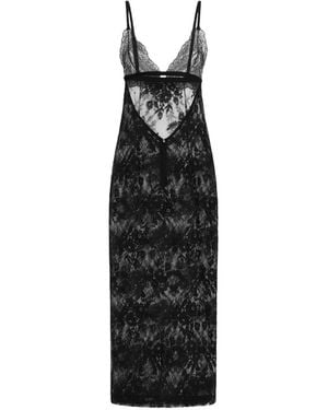 Dolce & Gabbana Lace Dress - Black