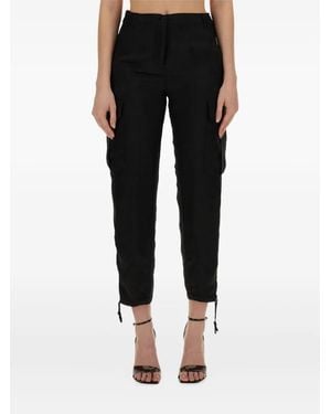 Aspesi Drawstring Cargo Pants - Black