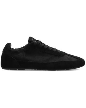 COACH Logo-Detail Leather Sneakers - Black