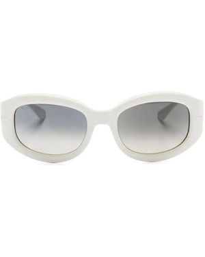 Persol Po3335 Oval-Frame Sunglasses - Grey