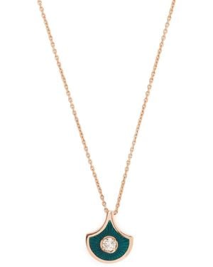 Selim Mouzannar 18Kt Rose Fish For Love Diamond Necklace - Metallic