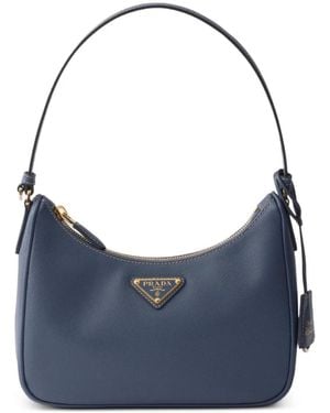 Prada Borsa Re-Edition 2005 Mini - Blu