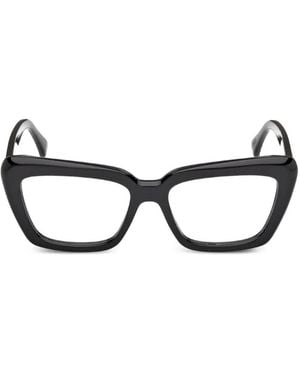 Max Mara Eyewear Gafas Con Montura Cat Eye - Negro