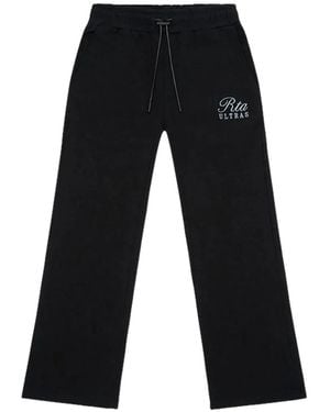 RTA Griffin Flared Track Pants - Black