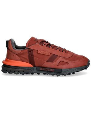 Lacoste Elite Active Lace-Up Trainers - Red