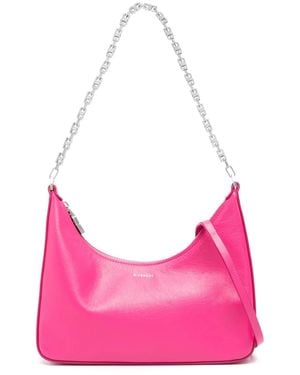 Givenchy Moon レザーショルダーバッグ - ピンク