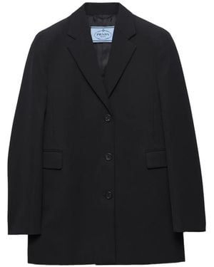 Prada Einreihiges Sakko - Schwarz