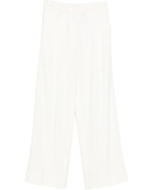 Proenza Schouler Halima Crepe Trousers - White