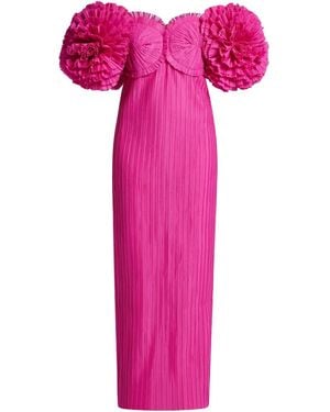 Aje. Ruffle-Detailing Dress - Pink