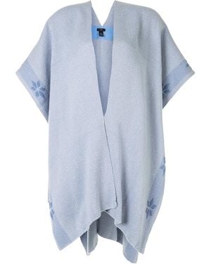 Voz Wangülen Duster Poncho - Blue