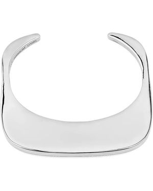 Philippe Audibert Sculptural Cuff Bracelet - White