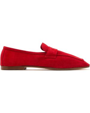 SOPHIQUE Milano Mocasines De Ante Con Tiras Penny - Rojo