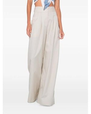 JBQ Logan Pleated Pants - White