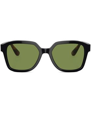 Brunello Cucinelli Square-Frame Sunglasses - Green