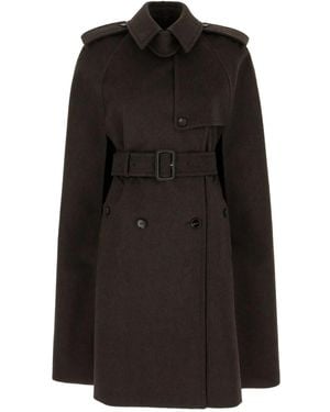 Burberry Gabardina Belmont - Negro