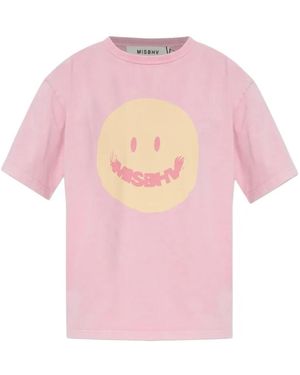 MISBHV Short-Sleeves T-Shirt - Pink