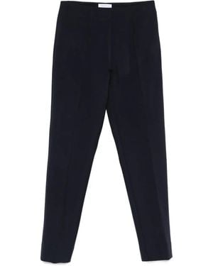 ROSSO35 Pleated Trousers - Blue