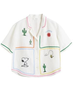 Chinti & Parker Peanuts シャツ - ホワイト