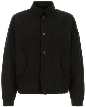 Stone Island Button Pocket Jacket - Black