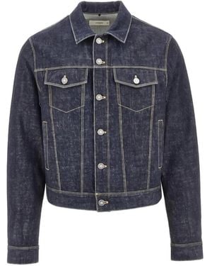 Fendi Denim Jeans Jacket - Blue