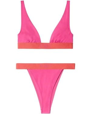 Off-White c/o Virgil Abloh Set Bikini Bicolore Condenced - Rosa
