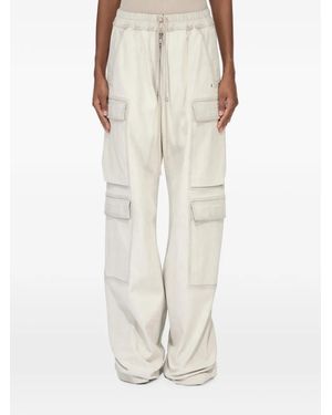 Rick Owens Pantalones Double Cargo Jumbo Belas - Blanco