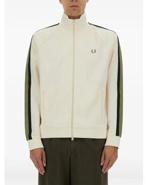 Fred Perry Chaqueta de chándal con cremallera - Neutro