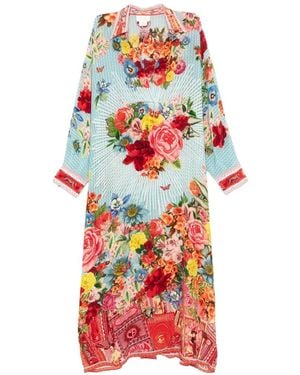 CAMILLA Paper & Curious Capers Maxi Dress - White