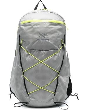 Arc'teryx Rugzak Met Geborduurd Logo - Grijs