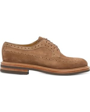 Brunello Cucinelli Budapester Aus Wildleder - Braun