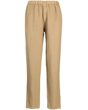 Boglioli Straight-Leg Linen Pants - Natural