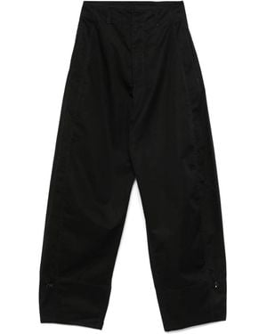 Lemaire Cotton Trousers - Black