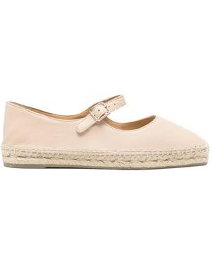 Castañer Pepa Flat Espadrilles - Natural