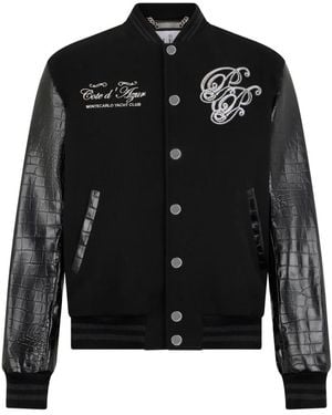 Philipp Plein Bomber Jacket - Black