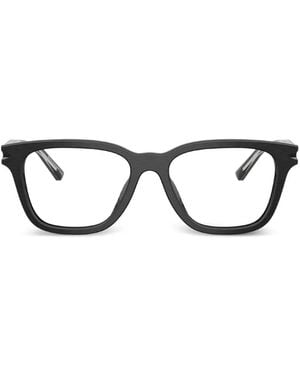 Giorgio Armani Square-Frame Glasses - Black