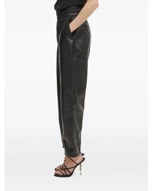 BOSS Straight-Leg Trousers - Black